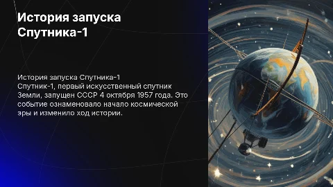 спутник 1