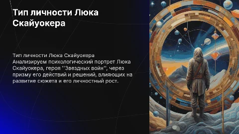 Разбор типа личности Люка Скайуокера