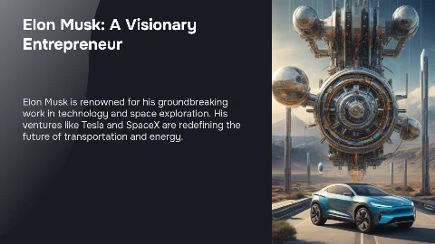 Elon Musk: Visionary Entrepreneur