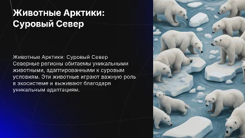 животные севера