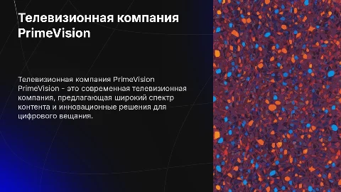 телевизионная компания PrimeVision