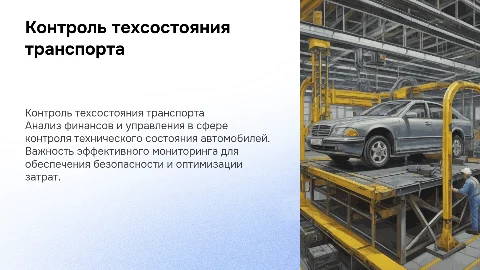 Контроллер технического состояния транспортных средств