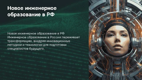 новое инженерное образование в РФ