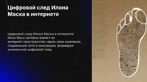 Цифровой след Илона Маска: анализ и влияние в интернете