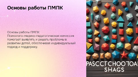 основные принципы работы психолого-медико-педагогической комиссии