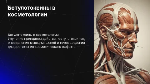 Ботулотоксины в косметологии: принцип действия и точки введения