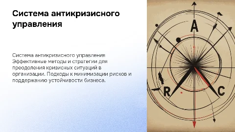 Система антикризисного управления