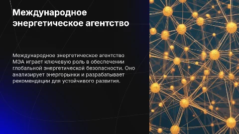 Международное энергетическое агентство (МЭА)
