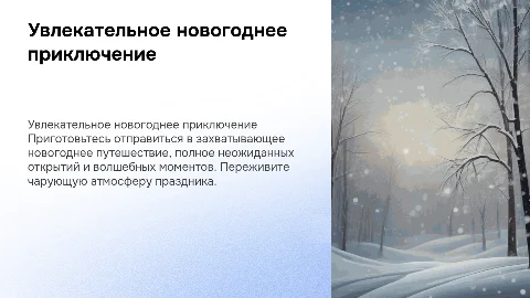 Новогоднее приключение