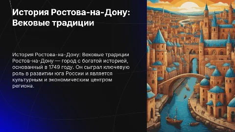 История Ростова на Дону