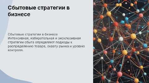 Сбытовые стратегии: интенсивная, избирательная, эксклюзивная
