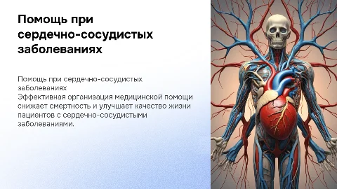 Организация медицинской помощи при сердечно-сосудистых заболеваниях
