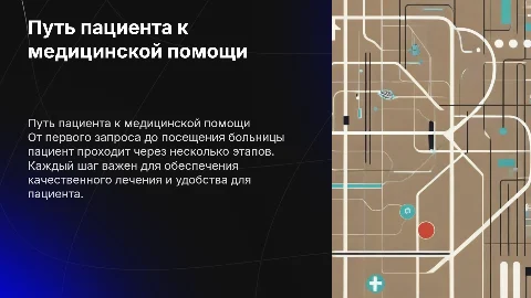 путь пациента от запроса до посещения больницы