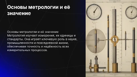 метрология