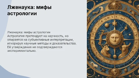 Лженаука-Астрология