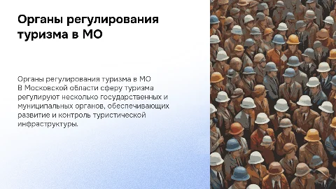 Государственные и муниципальные органы в сфере туризма МО