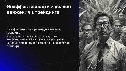 Неэффективности и резкие движения трейдинг