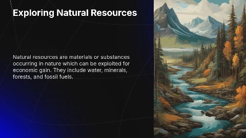 Natural Resources