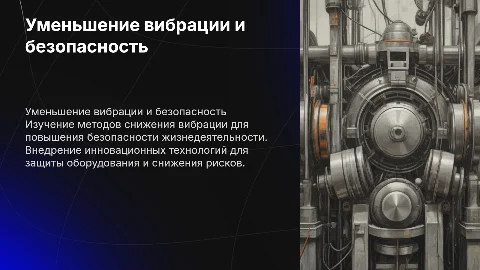 Уменьшение вибрации безопасность жизнедеятельности