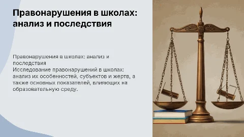Правонарушения в общеобразовательных организациях: показатели, особенности, субъекты и жертвы