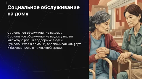 Социальное обслуживание на дому, его роль и значение