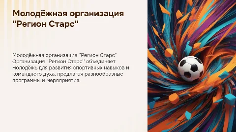 Молодёжная спортивная организация "Регион Старс"