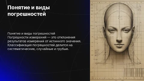 Понятие погрешности. Классификация погрешностей