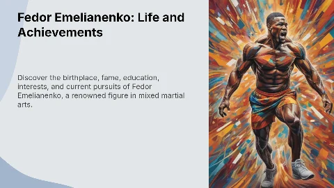 Фёдор Емельяненко: место рождения, популярность и интересы