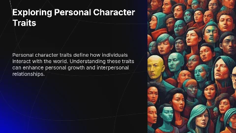 Personal Features of Character