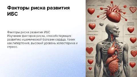 факторы риска развития ИБС