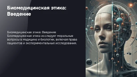 Биомедицинская этика