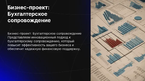 Презентация бизнес-проекта: бухгалтерское сопровождение