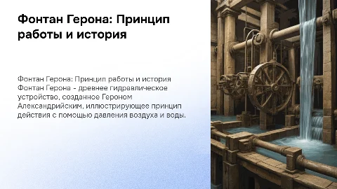 Фонтан Герона