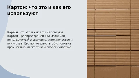 картон