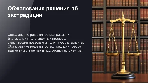 Обжалование решения об экстрадиции: особенности и стратегии
