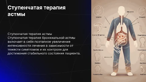ступенчатая терапия бронхиальной астмы