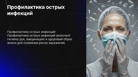 Профилактика ООИ