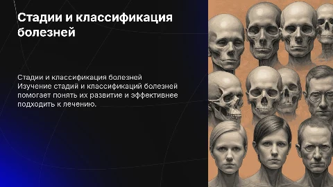 Стадии болезни, классификация болезней человека