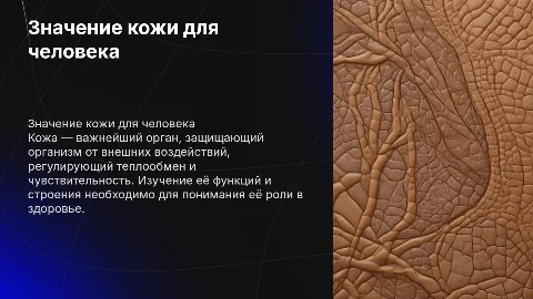 На тему кожа для консультации к экзамену