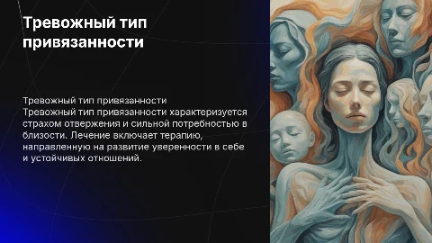 Тревожный тип привязанности и его лечение