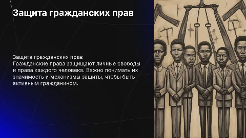 Защита гражданских прав