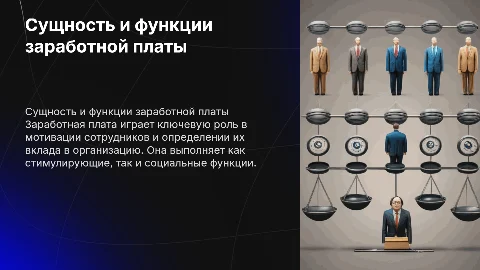 Сущность и Функции заробатной платы