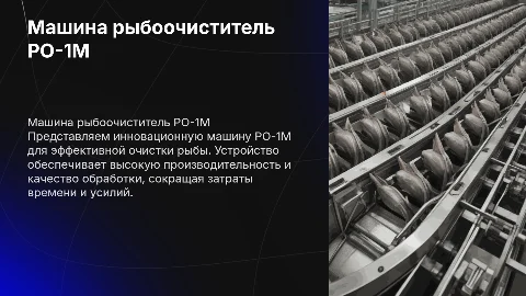 Машина рыбоочиститель РО-1М