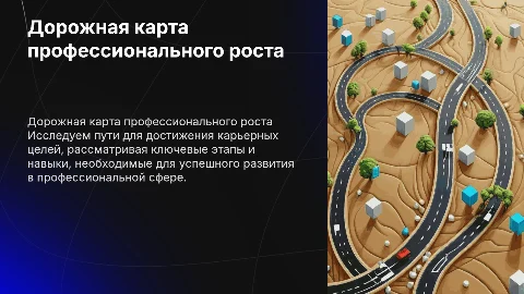 дорожная карта профессионального развития