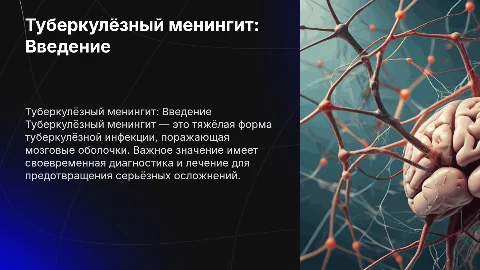 Туберкулёзный менингит