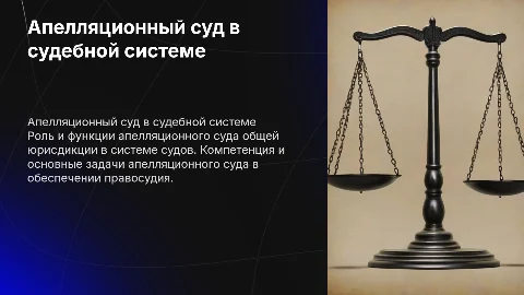 Апелляционный суд общей юрисдикции: компетенция и функции
