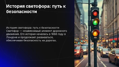 История светофора