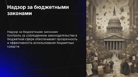 Надзор за исполнением законов в бюджетной сфере