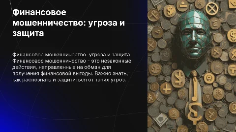 финансовое мошенничество