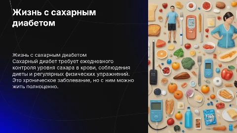 Жизнь человека с сахарным диабетом